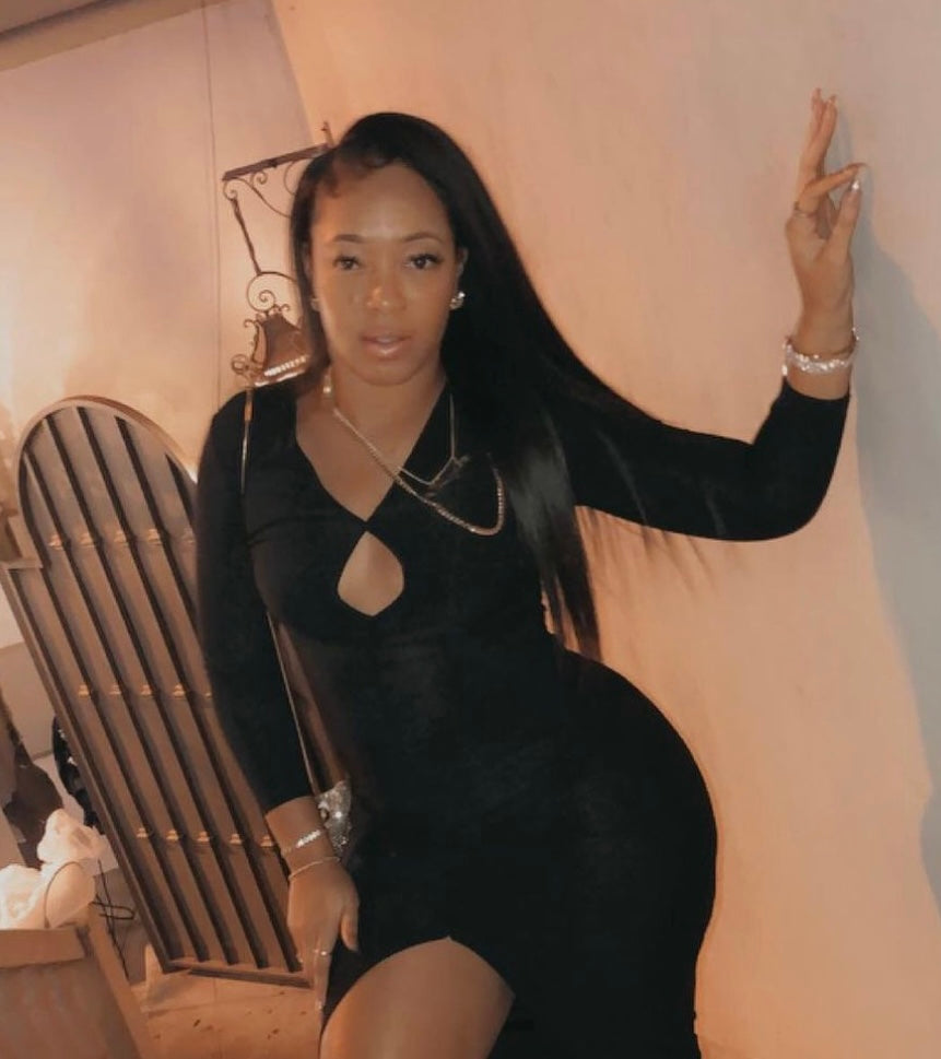 Royal Black 13x4 HD Lace Frontal Wig Straight