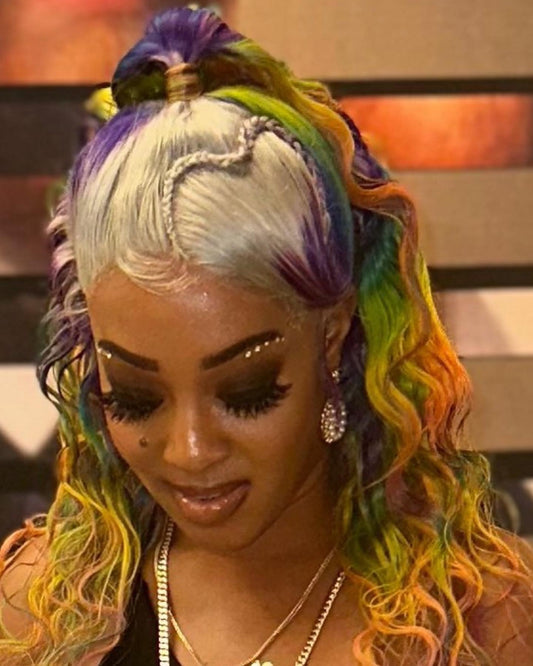 Royal Ready to Wear Colored Wig & Styled