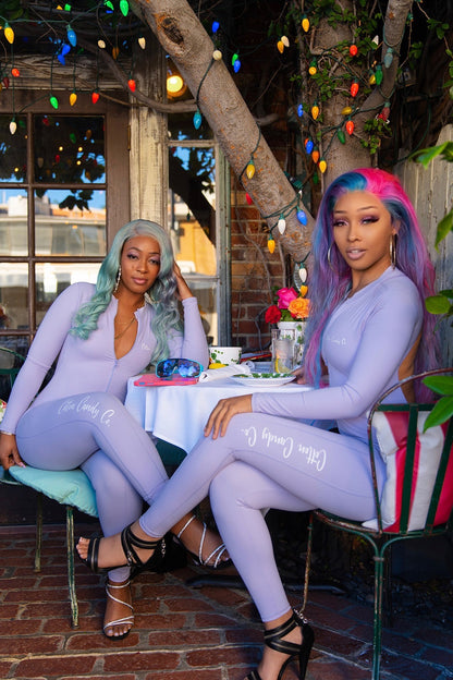 Lavender jumpsuit